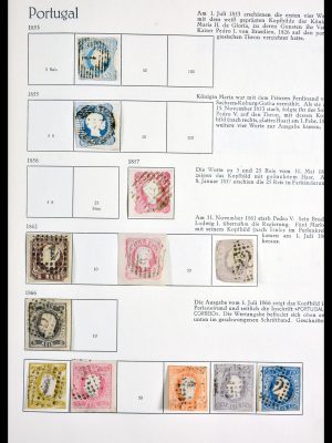 Stamp collection 29891 Portugal 1853-1970.