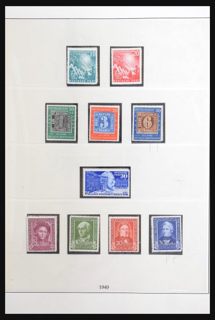 Stamp collection 30848 Bundespost 1949-1989.