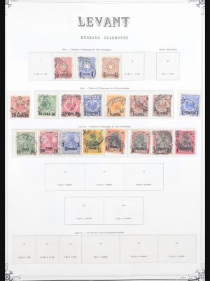 Stamp collection 30975 Levant 1884-1923.