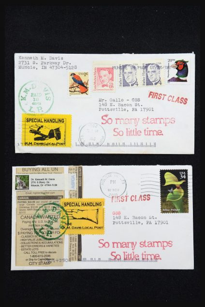 Stamp collection 31530 USA special covers.