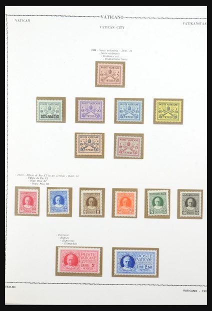Stamp collection 31574 Vatican 1929-1972.