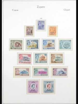 Stamp collection 31628 Cyprus 1960-1984.