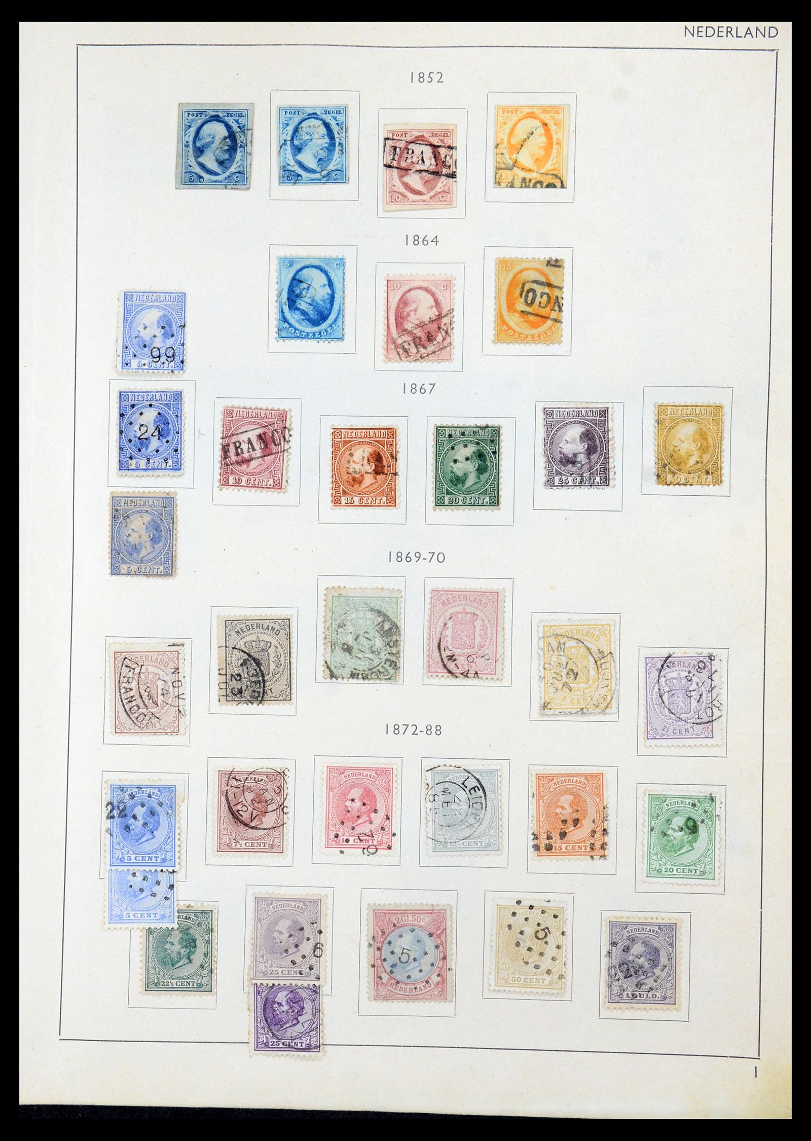 36420 Netherland 1852-1986. – The Stamp Group – Over 2,000 stamp ...